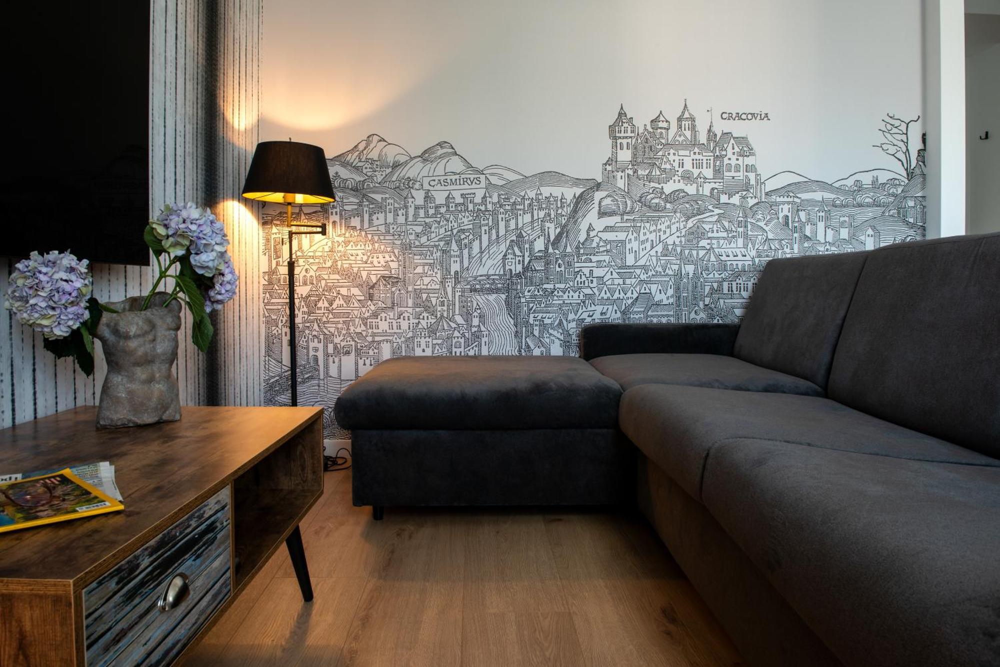 Inpoint Spacious Apartments Near Main Square & Kazimierz District Cracovia Habitación foto